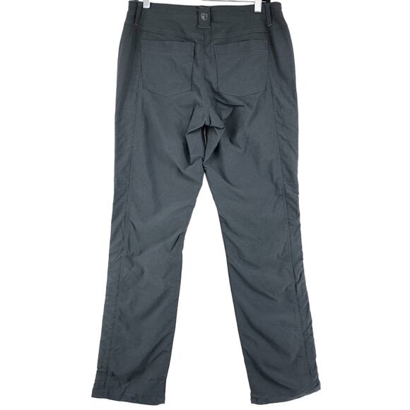 Kuhl Womens Size 8R Grey Zip Thigh Pocket Outdoor Adventure Pants Stretch - Picture 5 of 15